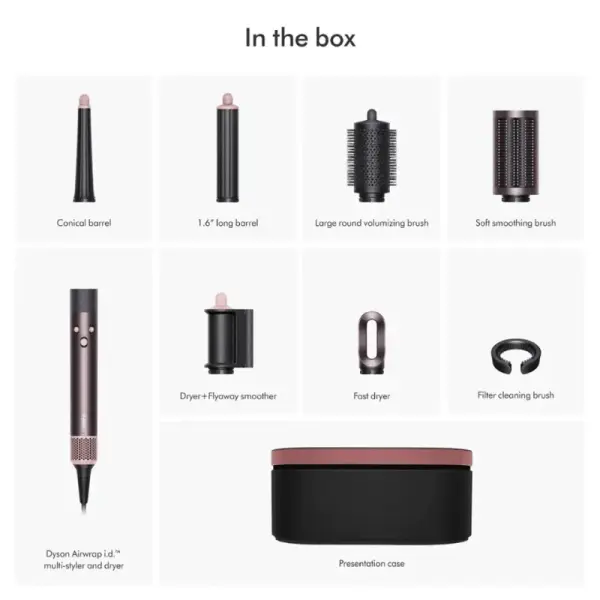 Dyson HS08 Airwrap i.d. Straight+Wavy Jasper Plum